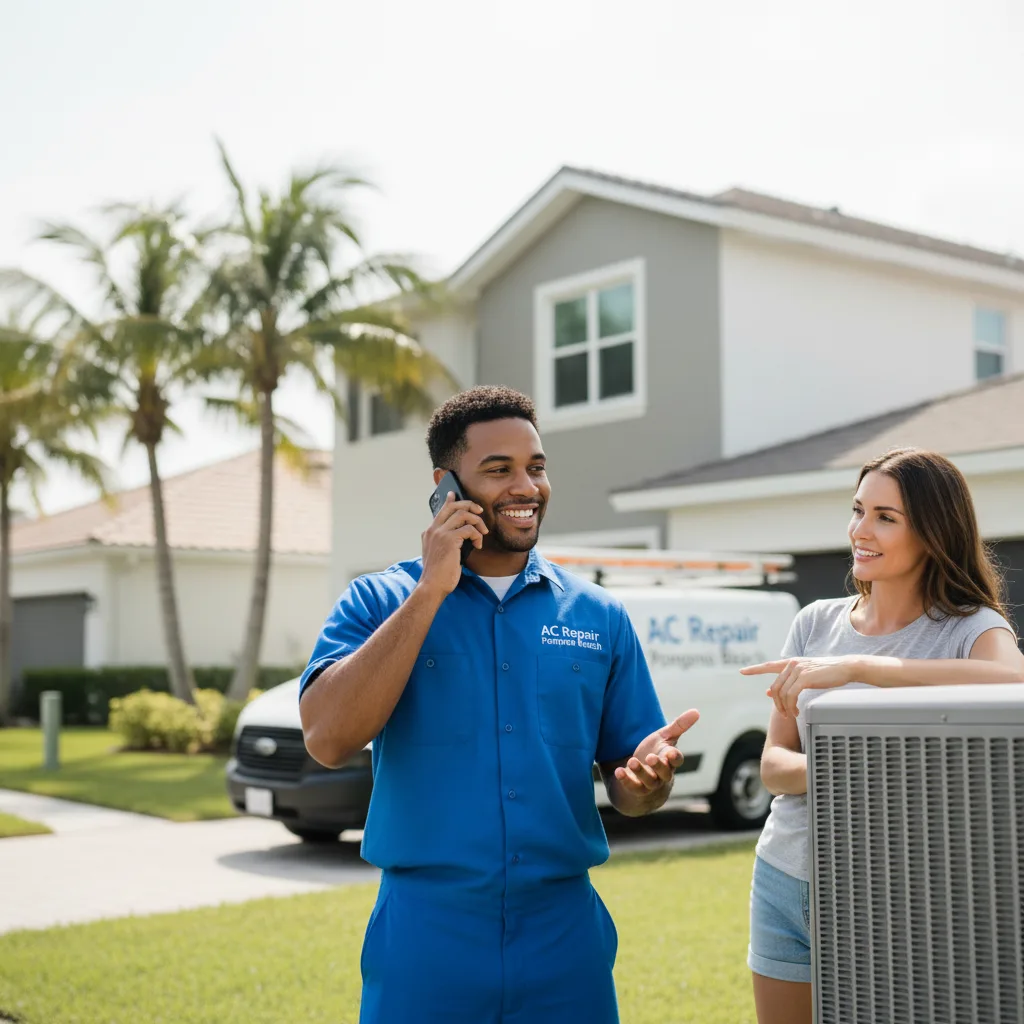 AC Repair Pompano Beach customer support in Ellsworth